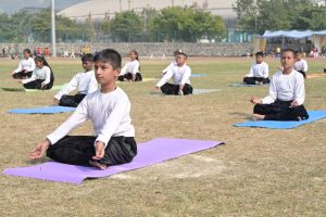 Cbse school in india with Yoga classes